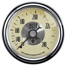 Charger l&#39;image dans la galerie, Autometer Prestige Series 52mm 120-240 Deg F Mechanical Water Temperature Gauge