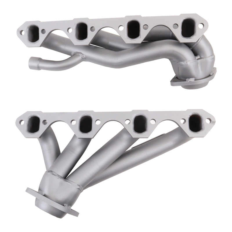 BBK 87-95 Ford F150 Truck 5.8 351 Shorty Unequal Length Exhaust Headers - 1-5/8 Chrome