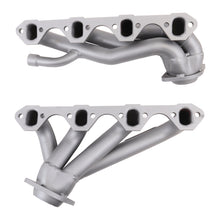 Laden Sie das Bild in den Galerie-Viewer, BBK 87-95 Ford F150 Truck 5.8 351 Shorty Unequal Length Exhaust Headers - 1-5/8 Chrome