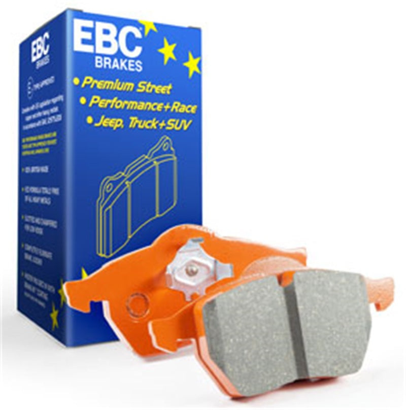 EBC 06-08 Chevrolet Corvette (C6) 7.0 (Z06) Orangestuff Rear Brake Pads