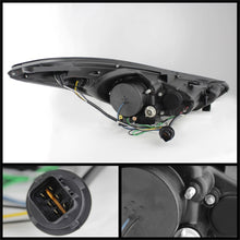 Cargar imagen en el visor de la galería, Spyder Hyundai Elantra 11-13 Projector Headlights LED Halo DRL Blk PRO-YD-HYELAN11-DRL-BK