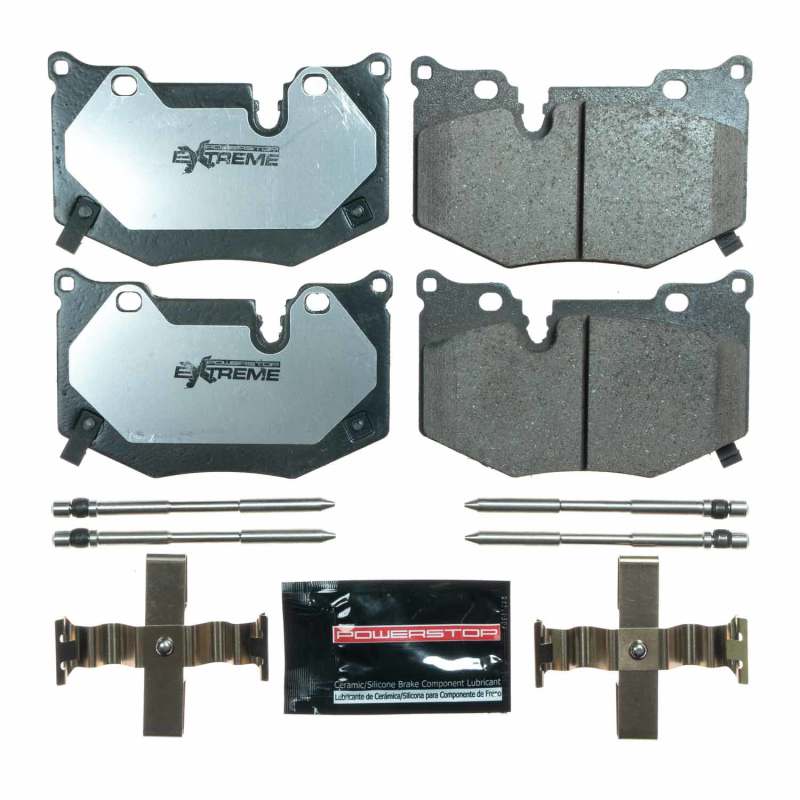 Power Stop 2020 Chevrolet Corvette C8 Z51 Rear Z26 Extreme Street Brake Pads w/Hardware