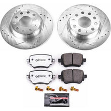 Charger l&#39;image dans la galerie, Power Stop 15-18 Volkswagen Golf Rear Z26 Street Warrior Brake Kit