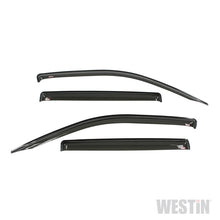 Carica l&#39;immagine nel visualizzatore di Gallery, Westin 2017 Honda Ridgeline Wade Slim Wind Deflector 4pc - Smoke