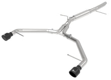Carica l&#39;immagine nel visualizzatore di Gallery, aFe 17-19 Audi A4 (L4-2.0L) MACH Force-Xp  Stainless Steel Axle-Back Exhaust System - Black Tip