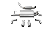 Laden Sie das Bild in den Galerie-Viewer, Corsa 18+ Jeep Wrangler JL 2.5in Dual Rear Exit Polished Tips Touring Axle-Back Exhaust
