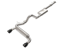 Carica l&#39;immagine nel visualizzatore di Gallery, aFe Vulcan 3in 304 SS Cat-Back Exhaust 2021 Ford Bronco L4-2.3L (t)/V6-2.7L (tt) w/ Black Tips