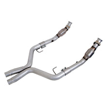 Charger l&#39;image dans la galerie, BBK 05-10 Mustang 4.6 GT High Flow X Pipe With Catalytic Converters - 2-3/4