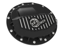 Carica l&#39;immagine nel visualizzatore di Gallery, aFe Power Pro Series Rear Differential Cover Black w/ Machined Fins 13-18 RAM Diesel Trucks L6-6.7L