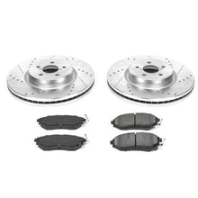 गैलरी व्यूवर में इमेज लोड करें, Power Stop 14-18 Subaru Forester Front Z23 Evolution Sport Brake Kit