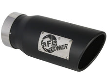 Cargar imagen en el visor de la galería, aFe Gemini XV 3in 304 SS Cat-Back Exhaust 19-21 Ram 1500 V8 5.7L Hemi w/ Black Tips