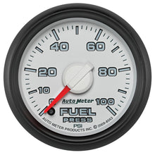 Laden Sie das Bild in den Galerie-Viewer, Autometer Factory Match 52.4mm Full Sweep Electronic 0-100 PSI Fuel Pressure Gauge Dodge