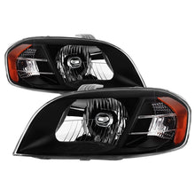 Carica l&#39;immagine nel visualizzatore di Gallery, xTune Chevy Aveo 07-11 Notchback Model Only OEM Style Headlights - Black HD-JH-CAVEO07-AM-BK