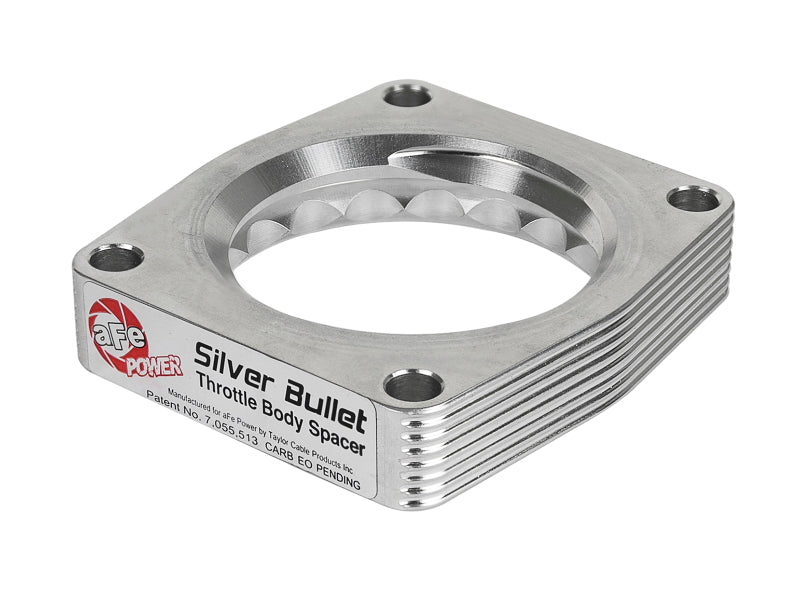 aFe Silver Bullet Throttle Body Spacer TBS 17-19 Nissan Patrol (Y61) I6-4.8L