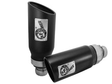 Carica l&#39;immagine nel visualizzatore di Gallery, aFe Power 09-15 Dodge Ram 3.0L/5.7L Black Exhaust Tip Upgrade