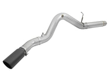 Carica l&#39;immagine nel visualizzatore di Gallery, aFe Atlas Exhaust 5in DPF-Back Aluminized Steel w/ Black Tips 16-17 GM Diesel Truck V8-6.6L (td)