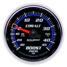 Carica l&#39;immagine nel visualizzatore di Gallery, Autometer Cobalt 52mm 45psi Vacuum Boost Gauge