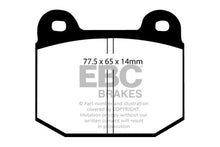 Cargar imagen en el visor de la galería, EBC 08+ Lotus 2-Eleven 1.8 Supercharged Redstuff Front Brake Pads