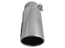 Cargar imagen en el visor de la galería, aFe Diesel Exhaust Tip Bolt On Polished 4in Inlex x 5in Outlet x 15in