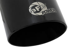 Cargar imagen en el visor de la galería, aFe MACH Force-Xp Universal 409 SS Single-Wall Clamp-On Exhaust Tip - Black