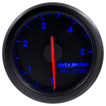 Carica l&#39;immagine nel visualizzatore di Gallery, Autometer Airdrive 2-1/6in Tachometer Gauge 0-5K RPM - Black