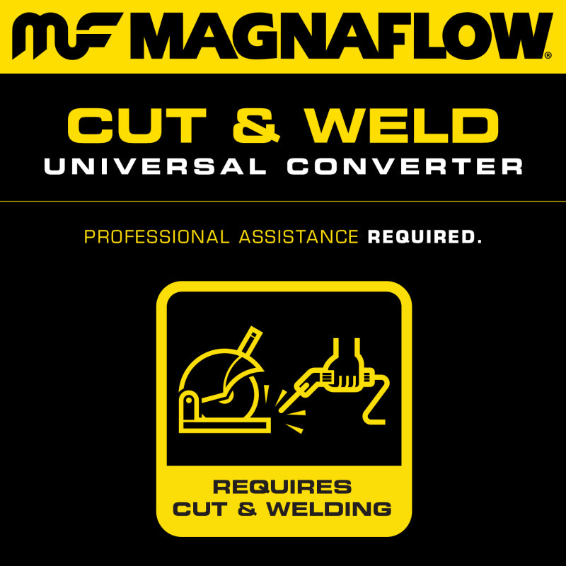 MagnaFlow Universal Catalytic Converter - 2.00in Spun CA