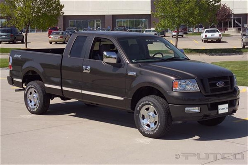 Putco 04-08 Ford F-150 Super Cab 6ft Box (w/o Flares) - Billet Aluminum Body Side Molding