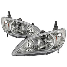 Load image into Gallery viewer, xTune 04-05 Honda Civic (Excl Hatchback/Si) OEM Style Headlights - Chrome (HD-JH-HC04-4D-AM-C)