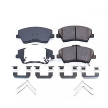 Charger l&#39;image dans la galerie, Power Stop 17-19 Hyundai Elantra Front Z17 Evolution Ceramic Brake Pads w/Hardware