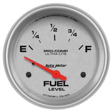 Load image into Gallery viewer, Autometer Ultra-Lite 52mm Electronic Fuel Level Gauge