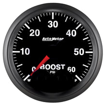 Laden Sie das Bild in den Galerie-Viewer, Autometer Elite 52mm 0-60 PSI Boost Peak &amp; Warn w/ Electronic Control Gauge