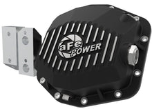 Carica l&#39;immagine nel visualizzatore di Gallery, aFe Street Series Rear Differential Cover Black w/Machined Fins 20+ Jeep Gladiator JT (Dana M220)