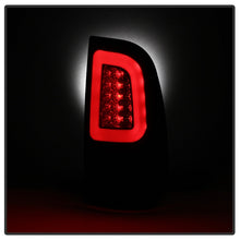 Charger l&#39;image dans la galerie, Spyder 97-03 Ford F150 Stylsd. F250 V3 Lght Bar LED Tail Lights - Blk Smk ALT-YD-FF15097V3-LBLED-BSM