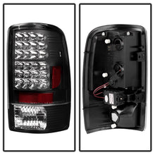 Load image into Gallery viewer, Spyder Chevy Suburban/Tahoe 1500/2500 00-06/GMC Yukon LED Tail Lights Black ALT-YD-CD00-LED-BK