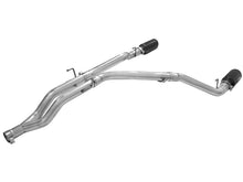 Carica l&#39;immagine nel visualizzatore di Gallery, aFe MACHForce XP DPF-Back Exhaust 3in SS w/ 6in Black Tips 2014 Dodge Ram 1500 V6 3.0L EcoDiesel