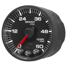 Charger l&#39;image dans la galerie, Autometer Spek-Pro 52.4mm 0-60 PSI Digital Stepper Motor Boost Gauge