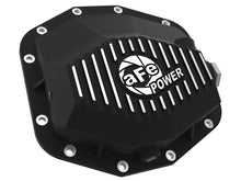 Laden Sie das Bild in den Galerie-Viewer, aFe POWER 21-22 Ram1500 TRX Hemi V8 6.2L PRO Series Rear Diff Cover Black w/Machined Fins &amp; Gear Oil