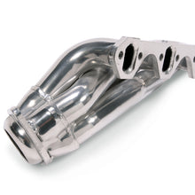 Laden Sie das Bild in den Galerie-Viewer, BBK 79-93 Mustang 5.0 Shorty Unequal Length Exhaust Headers - 1-5/8 Silver Ceramic