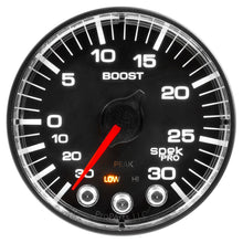 Carica l&#39;immagine nel visualizzatore di Gallery, Autometer Spek-Pro 52.4mm 30inHG-30PSI Digital Stepper Motor Vac/Boost Gauge