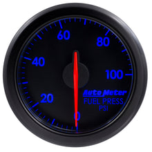 Cargar imagen en el visor de la galería, Autometer Airdrive 2-1/6in Fuel Pressure Gauge 0-100 PSI - Black