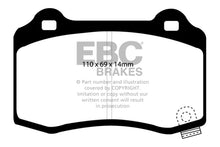 Charger l&#39;image dans la galerie, EBC 04-05 Cadillac CTS-V 5.7 Bluestuff Rear Brake Pads