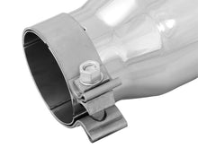 Carica l&#39;immagine nel visualizzatore di Gallery, aFe MACH Force-Xp 3in Inlet x 4in Outlet x 9in Length 304 Stainless Steel Exhaust Tip Polished