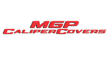 Load image into Gallery viewer, MGP 4 Caliper Covers Engraved F &amp; R Chevy Racing Red Finish Silver Char 1988 Chevrolet Corvette