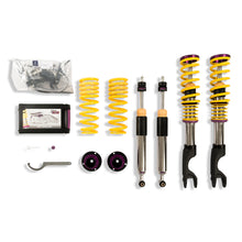 Laden Sie das Bild in den Galerie-Viewer, KW Coilover Kit V3 Mercedes C Class (W205) Coupe / Sedan 4MATIC (AWD) w/o EDC