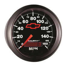 Carica l&#39;immagine nel visualizzatore di Gallery, Autometer Speedometer 3-3/8in, 0-160 MPH, Elec. Programmable - Bowtie Black