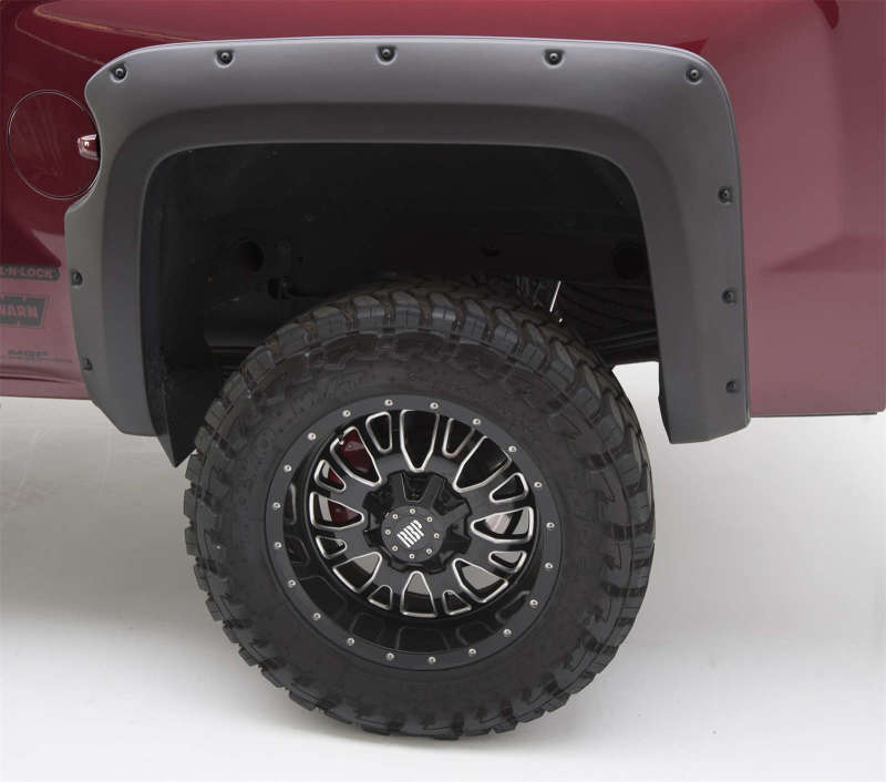 EGR 14+ Chev Silverado 5ft Bed Bolt-On Look Fender Flares - Set - Matte (791675)