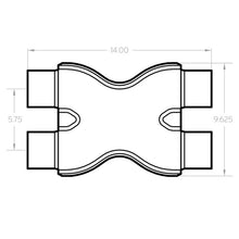 Load image into Gallery viewer, MagnaFlow Smooth Trans X 3/3 X 14 SS