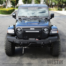 गैलरी व्यूवर में इमेज लोड करें, Westin 18-20 Jeep Wrangler JL WJ2 Full Width Front Bumper - Textured Black