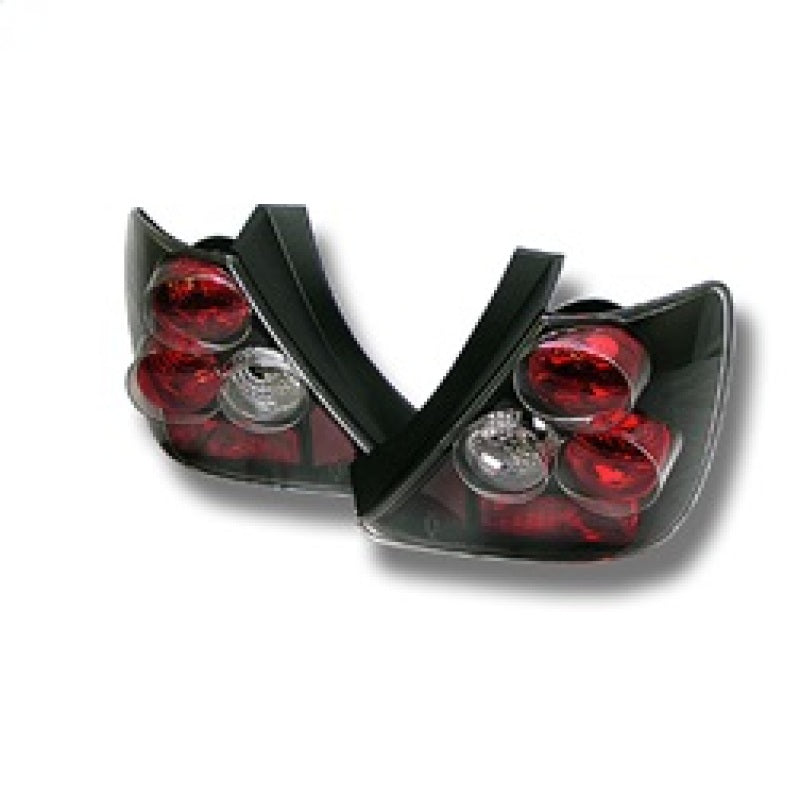 Spyder Honda Civic Si 03-05 Hatchback 3DR Euro Style Tail Lights Black ALT-YD-HC03-3D-BK