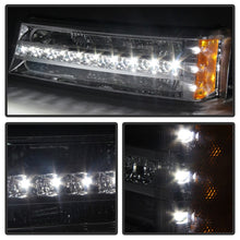 गैलरी व्यूवर में इमेज लोड करें, Xtune Chevy Silverado 03-06 / Avalanche 02-06 LED Bumper Lights Chrome CBL-JH-CS03-LED-C